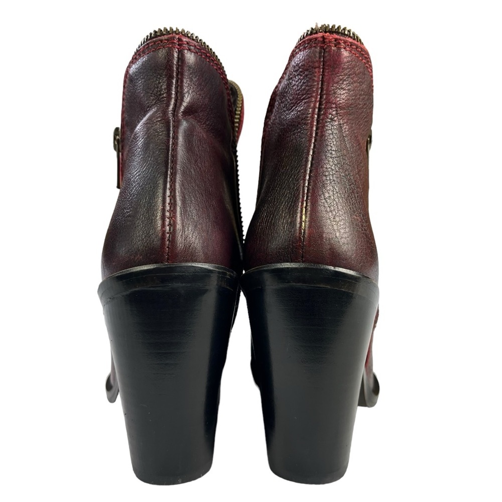 Jeffrey Campbell Leather Western Cowboy Boots Womens Size EU37 US6.5 - Picture 9 of 13